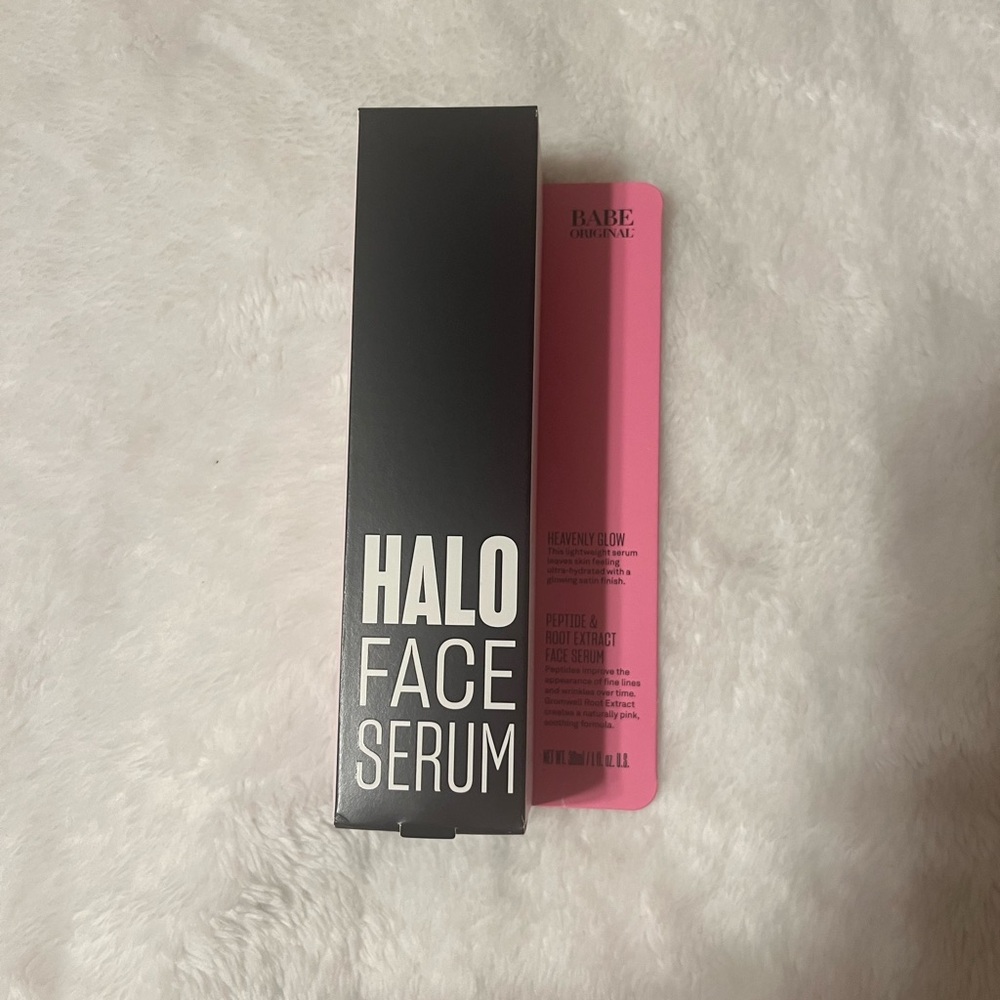 Babe original Halo Face Serum with Peptides - new